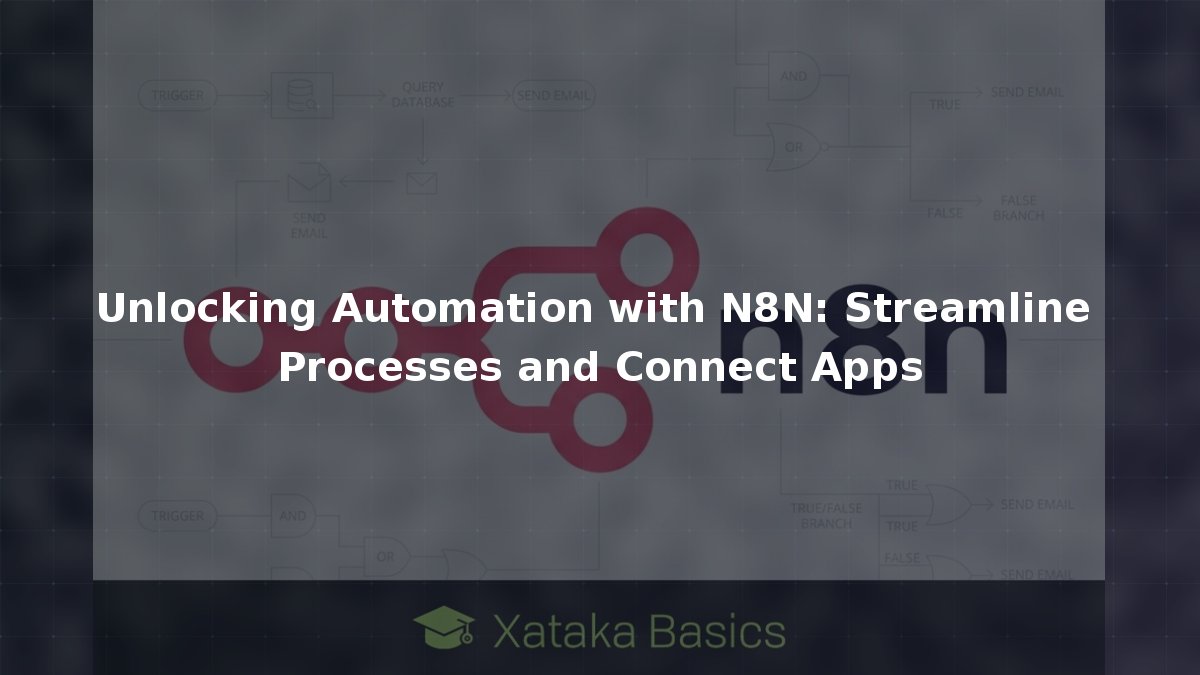Unlocking Automation with N8N: Streamline Processes and Connect Apps