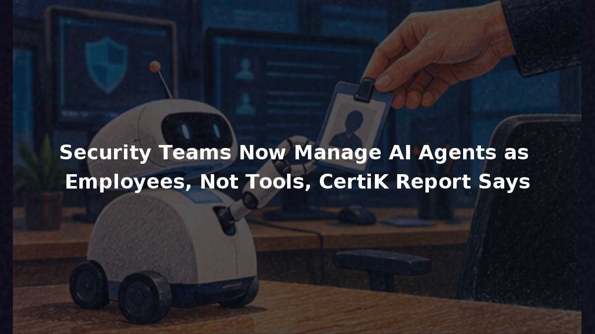Security Teams Now Manage AI Agents as Employees, Not Tools, CertiK Report Says
