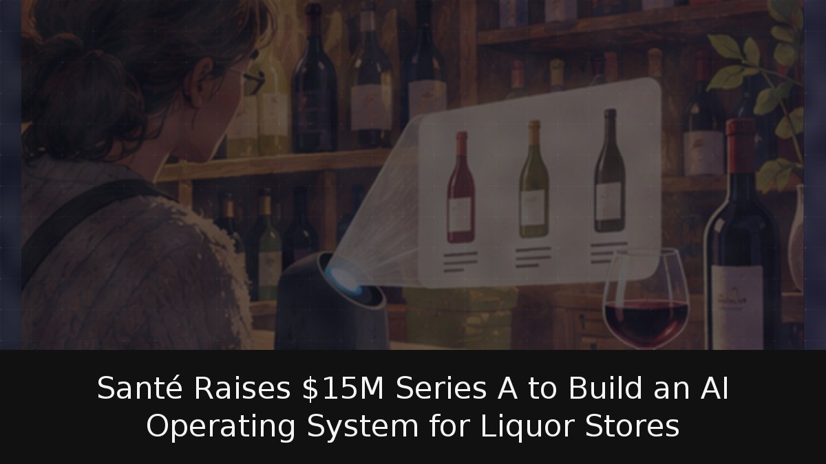 Santé Raises M Series A to Build an AI Operating System for Liquor Stores
