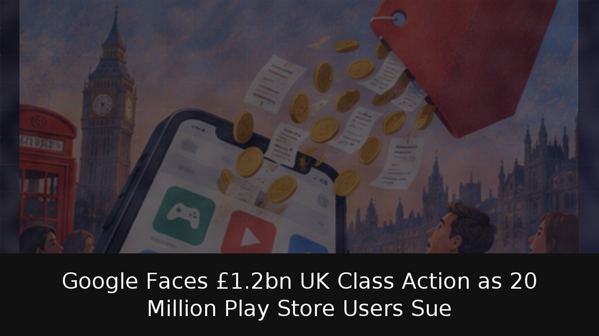 Google Faces £1.2bn UK Class Action as 20 Million Play Store Users Sue
