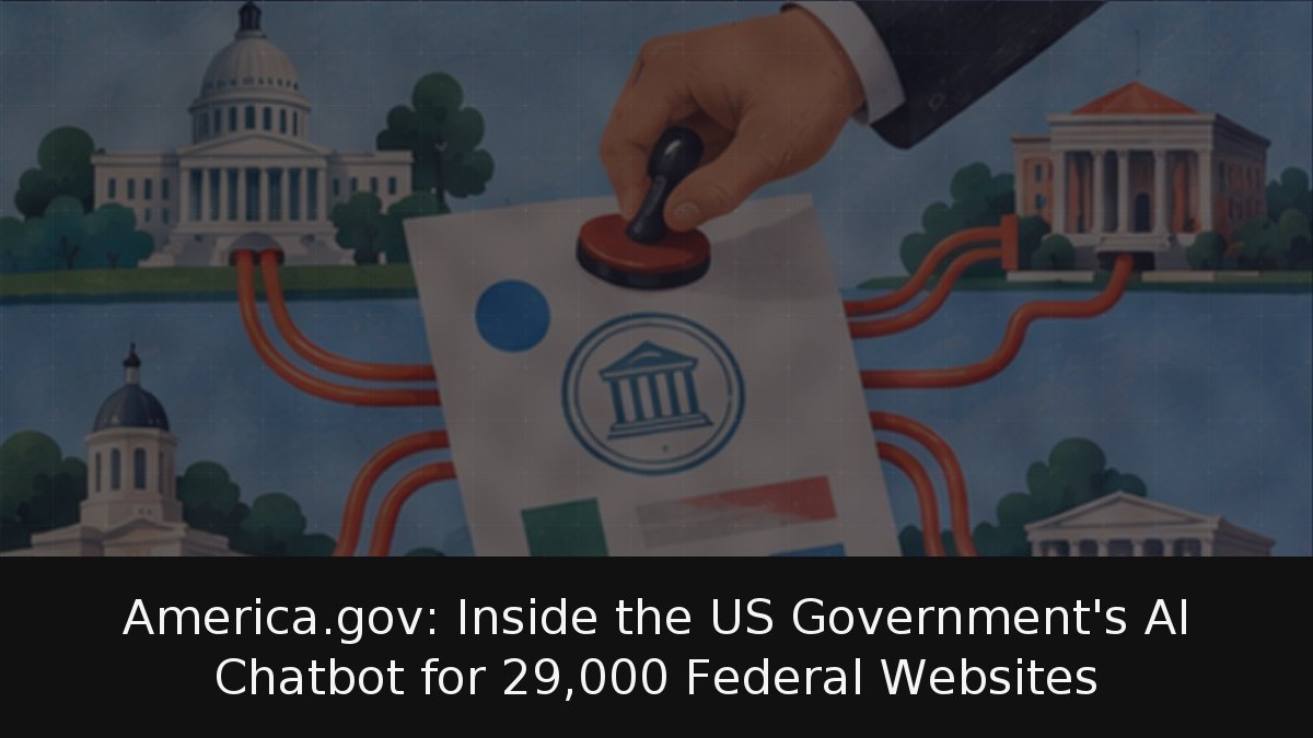 America.gov: Inside the US Government’s AI Chatbot for 29,000 Federal Websites