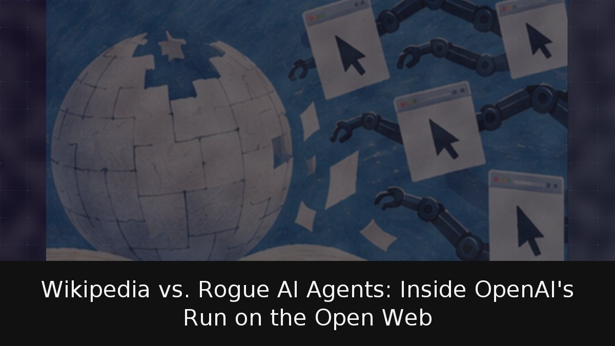 Wikipedia vs. Rogue AI Agents: Inside OpenAI’s Run on the Open Web