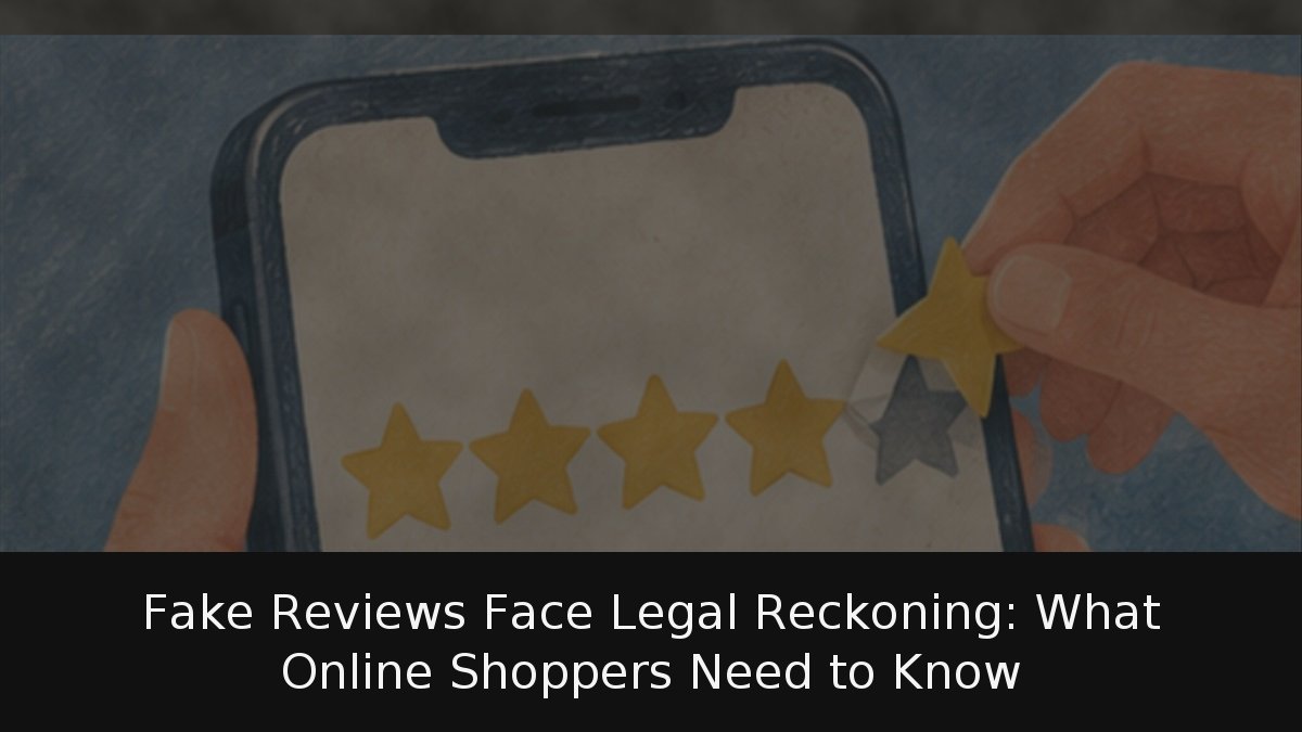 Fake Reviews Face Legal Reckoning: What Online Shoppers Need to Know
