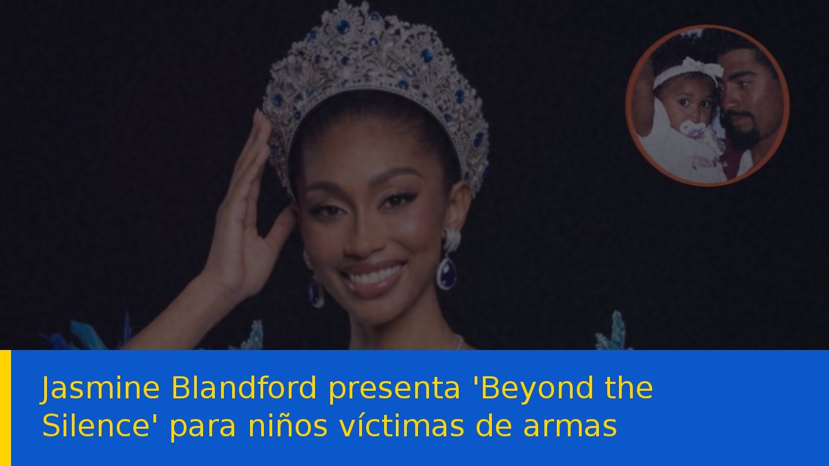 Jasmine Blandford presenta 'Beyond the Silence' para niños víctimas de armas
