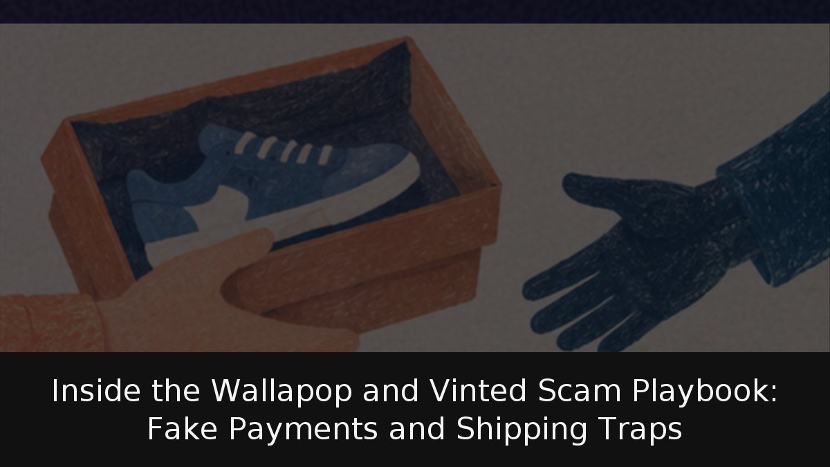 Inside the Wallapop and Vinted Scam Playbook: Fake Payments and Shipping Traps