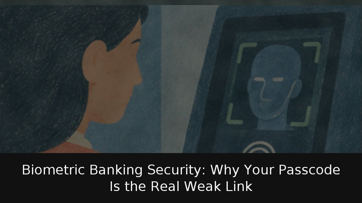 Biometric Banking Security: Why Your Passcode Is the Real Weak Link