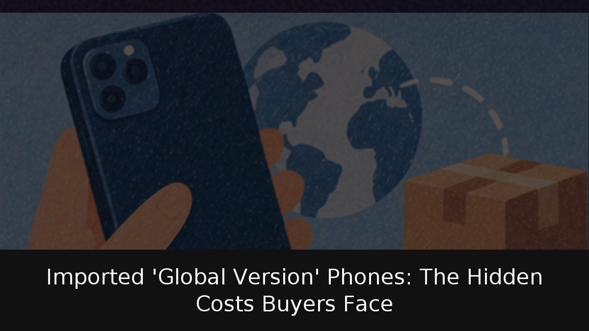 Imported ‘Global Version’ Phones: The Hidden Costs Buyers Face