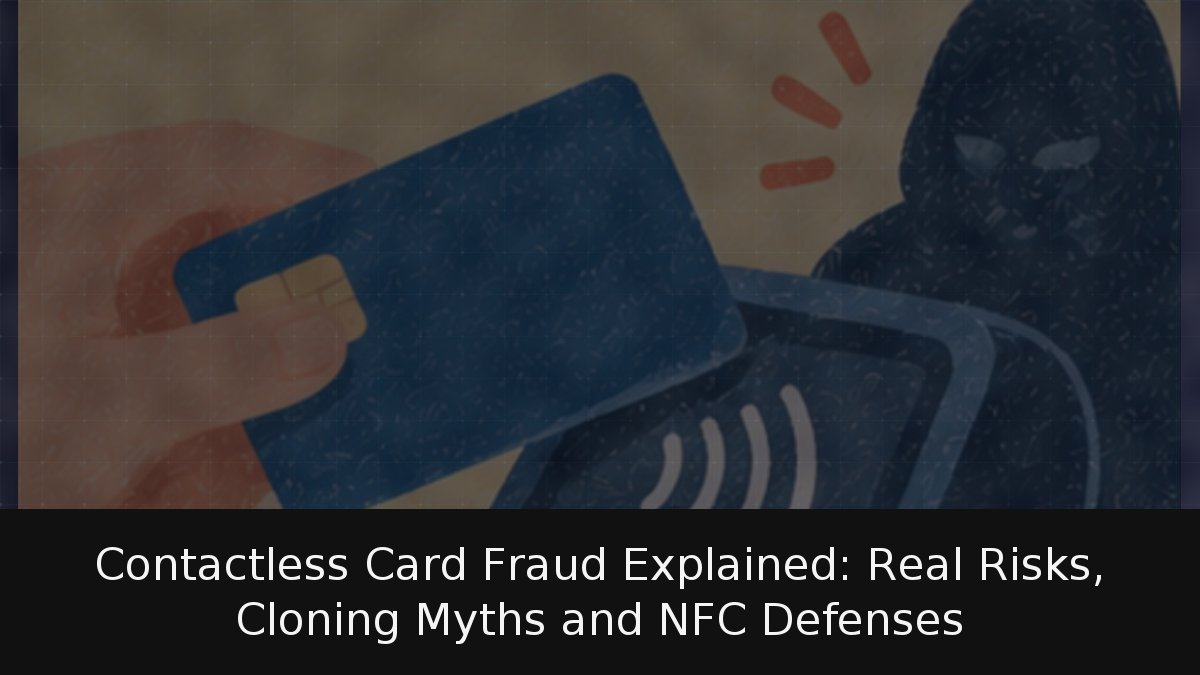 Contactless Card Fraud Explained: Real Risks, Cloning Myths and NFC Defenses